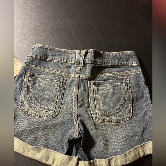 Dkny Blue Classic Jeans with Cuffed Hem - Picture 3 of 3